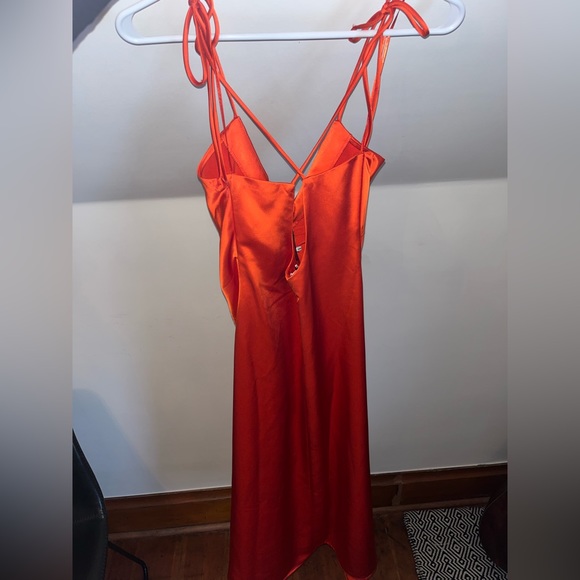 Jason Wu Rouched Red Dress - Size Small - Picture 3 of 7